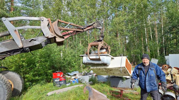 Metallåtervinning Hörneå 2021